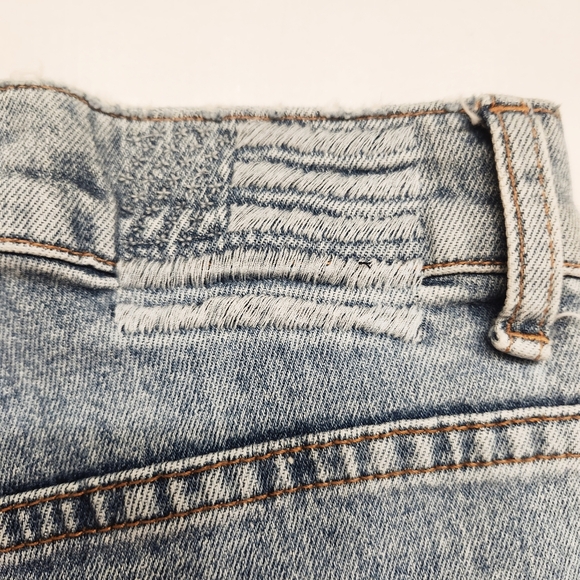 Revice Dream Fit Sweet Monday Wash Exposed Button Fly Distressed Jeans Size 31 - Picture 4 of 8